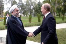 Путин провел встречу с президентом Ирана в рамках Каспийского саммита