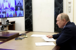 Путин провёл совещание по вопросам борьбы с пожарами