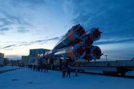 Ракету «Союз-2.1а» с грузовым кораблем готовят к запуску с космодрома Байконур