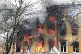 Раскрыта причина крупного пожара в ЦНИИ войск ВКО в Твери