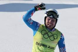Российский фристайлист Ридзик выиграл бронзу в ски-кроссе на Олимпиаде в Пекине