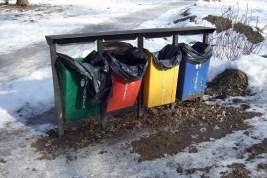 РЭО: Цвета баков для раздельного сбора мусора сделают одинаковыми по всей России