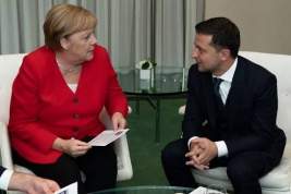 Стали известны темы телефонного разговора Зеленского и Меркель
