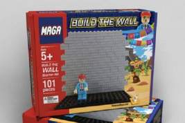 Сторонники Трампа предложили детям построить игрушечную стену на границе Мексики
