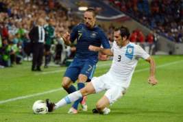 В четвертьфинале Чемпионата мира встретятся сборные Франции и Уругвая