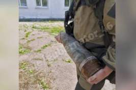 В Курской области в детсаду нашли снаряд после обстрела ВСУ