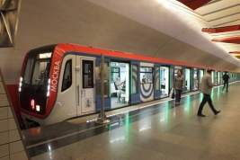 В Москве самый короткий интервал движения поездов метро