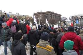 В Москву на «Марш Немцова» пригнали маршрутку с активистами