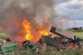 В результате падения вертолета Росгвардии под Петербургом погибли три человека