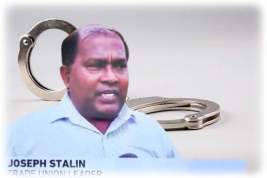 В Шри-Ланке за организацию несанкционированных митингов арестовали Сталина