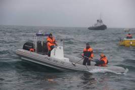 В ходе операции в Черном море был найден 60-метровый фрагмент Ту-154 и останки погибших