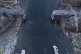 В Заполярье возбуждено уголовное дело по факту хищения 56-тонного пролета моста