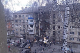 В жилом доме в Орехово-Зуево из-за взрыва газа обрушился подъезд