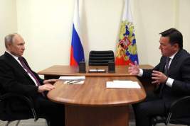 Владимир Путин поддержал намерение Андрея Воробьева переизбраться губернатором Московской области