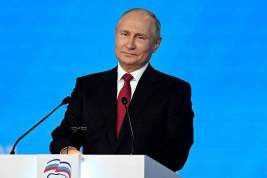 Владимир Путин заявил о массированном ударе по украинским объектам