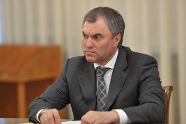 Володин предложил оштрафовать Водонаеву на 100 млн рублей за оскорбление россиян