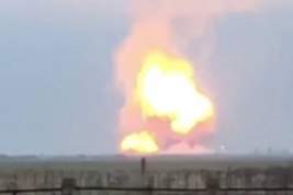 Взрывы на складе боеприпасов на севере Крыма прекратились