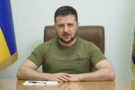 Зеленский заявил о начале наступления России на Донбассе