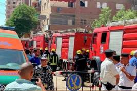 Жертвами пожара в церкви в Египте стали более 40 человек