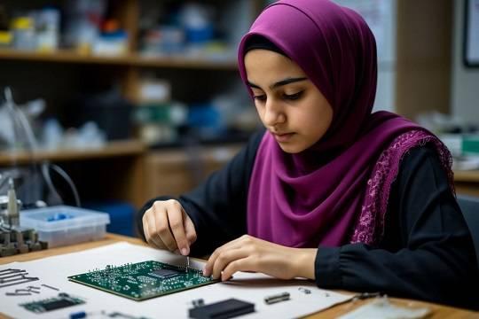 Афганские девушки изучают ИИ и создают роботов дома из-за запрета на образование для женщин