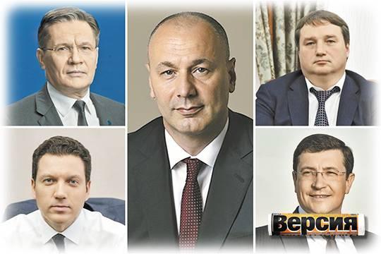 Алексей Лихачёв, Анзор Мусаев, Глеб Никитин, Игорь Миронов и Александр Болдакин