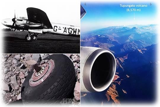 Английский пассажирский самолет нашли в Андах в 1998 году после крушения в 1947