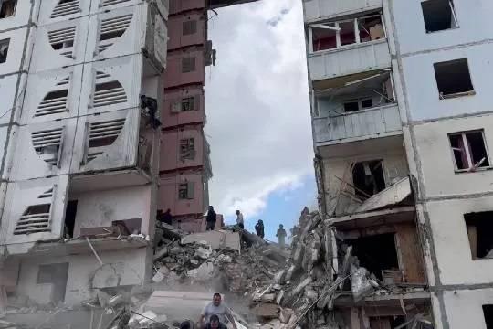 Частично обрушившийся дом в Белгороде могут полностью расселить