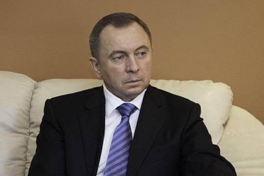 Глава МИД Белоруссии обвинил Запад в создании нового железного занавеса