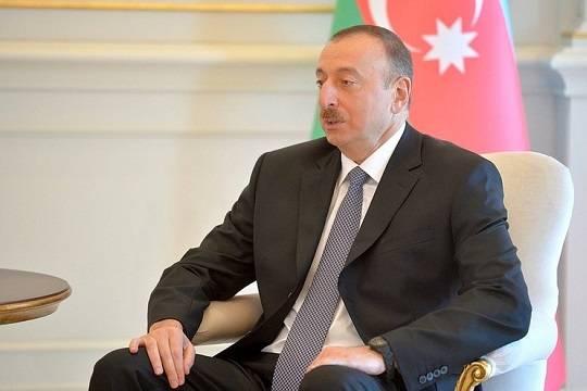 Ильхам Алиев выразил поддержку Северному Кипру