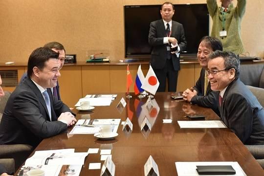 Итоги первого дня визита в Японию делегации Московской области во главе с губернатором Андреем Воробьевым