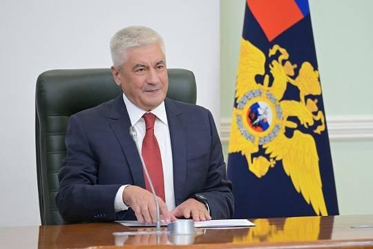 Колокольцев поздравил участковых уполномоченных полиции с днём образования Службы