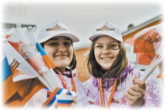 «Молодёжь Москвы» и волонтёры провели патриотические акции в честь Дня Победы