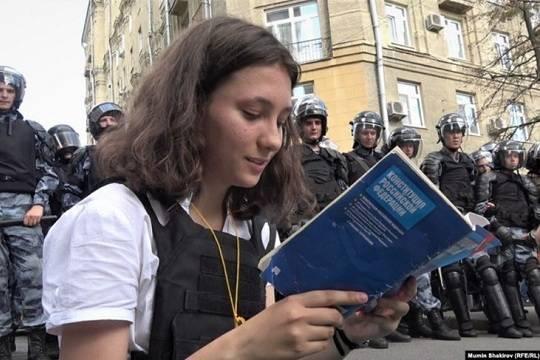 Оппозиция привлекла несовершеннолетнюю Ольгу Мисик к организации беспорядков 17 августа
