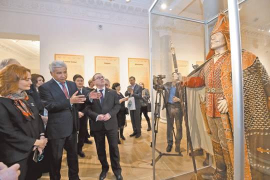 В Москве открываются выставки культурного наследия Казахстана