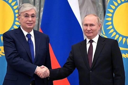Путин заявил о выходе отношений с Казахстаном на уровень стратегического партнёрства