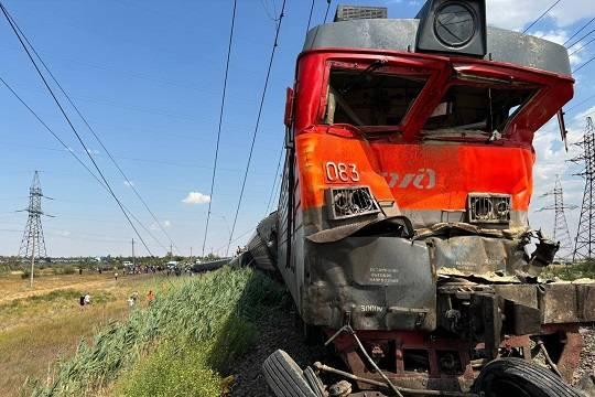 Раскрыты новые подробности столкновения поезда с «КамАЗом» в Волгоградской области