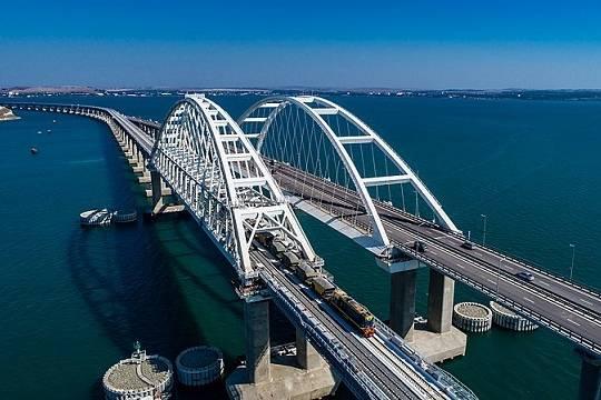 Росавтодор раскрыл сроки установки новых пролётов Крымского моста