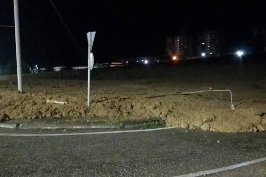 Селевой поток парализовал движение транспорта в Кабардино-Балкарии