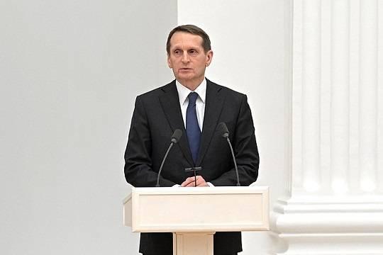 Сергей Нарышкин: ЦРУ шантажировало детьми российских разведчиков Дульцевых