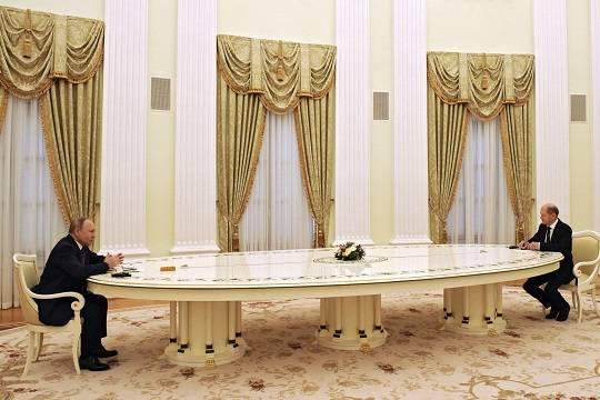Шольц вспомнил об учтивых, но напряжённых переговорах с Путиным